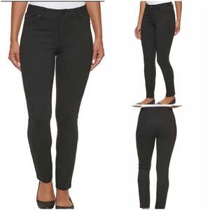 🔸️NWT DKNY Jeans Black Ponte Pants Large